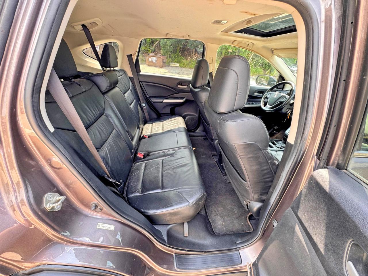 2013 Honda Cr-v Exl Brown vin: 5J6RM4H75DL032462