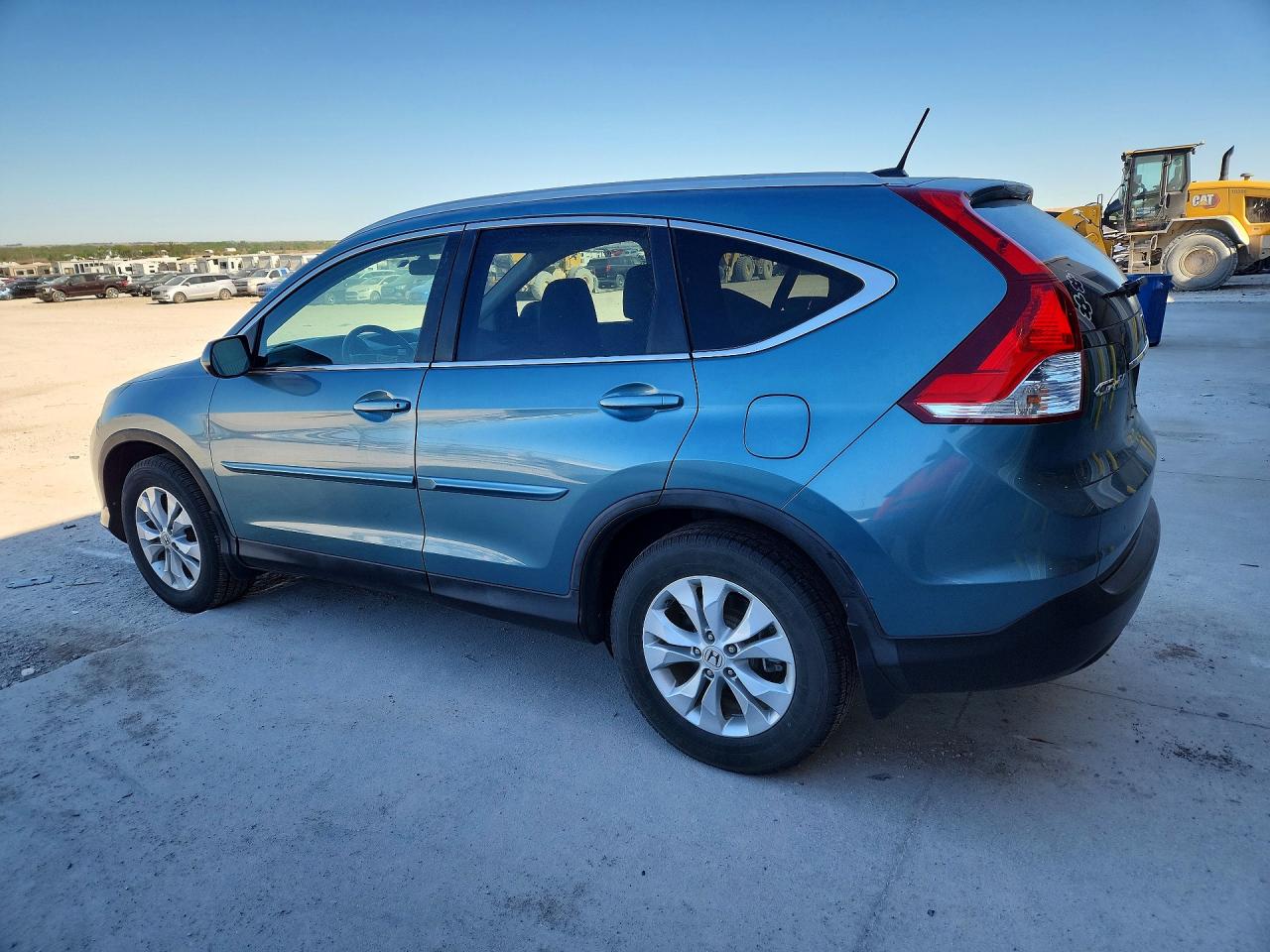 2013 Honda Cr-v Exl Teal vin: 5J6RM4H75DL036463