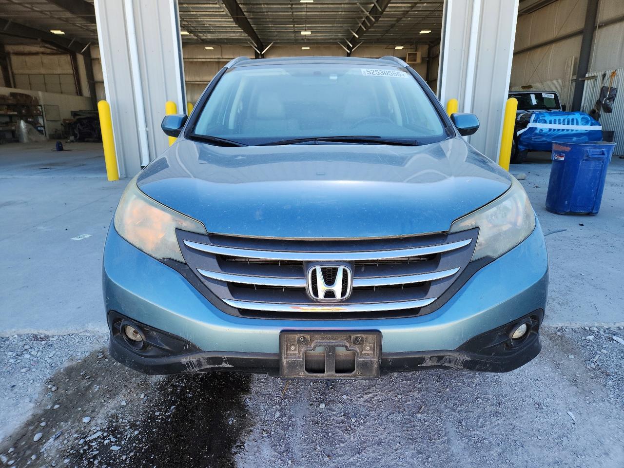 2013 Honda Cr-v Exl Teal vin: 5J6RM4H75DL036463