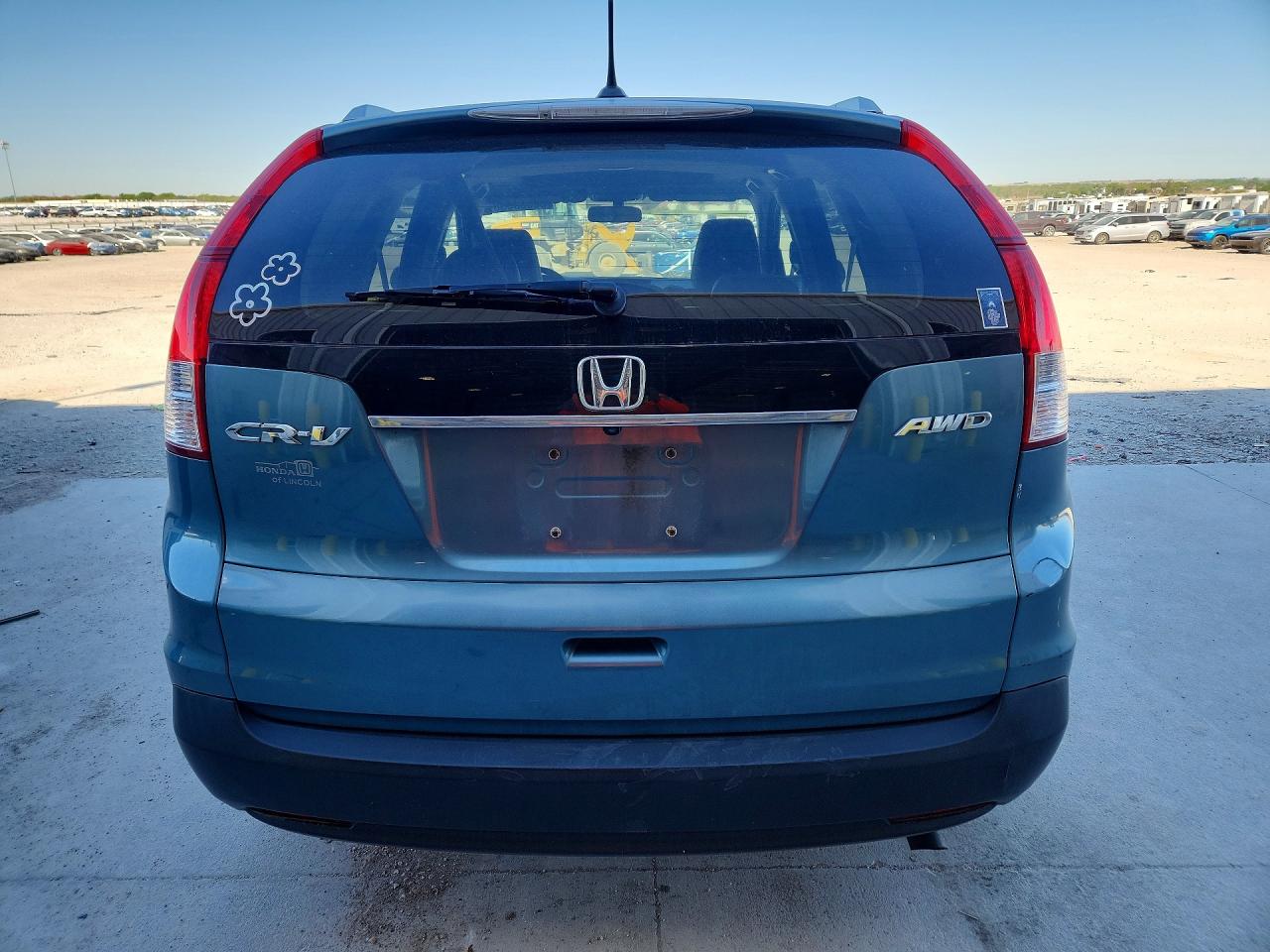 2013 Honda Cr-v Exl Teal vin: 5J6RM4H75DL036463