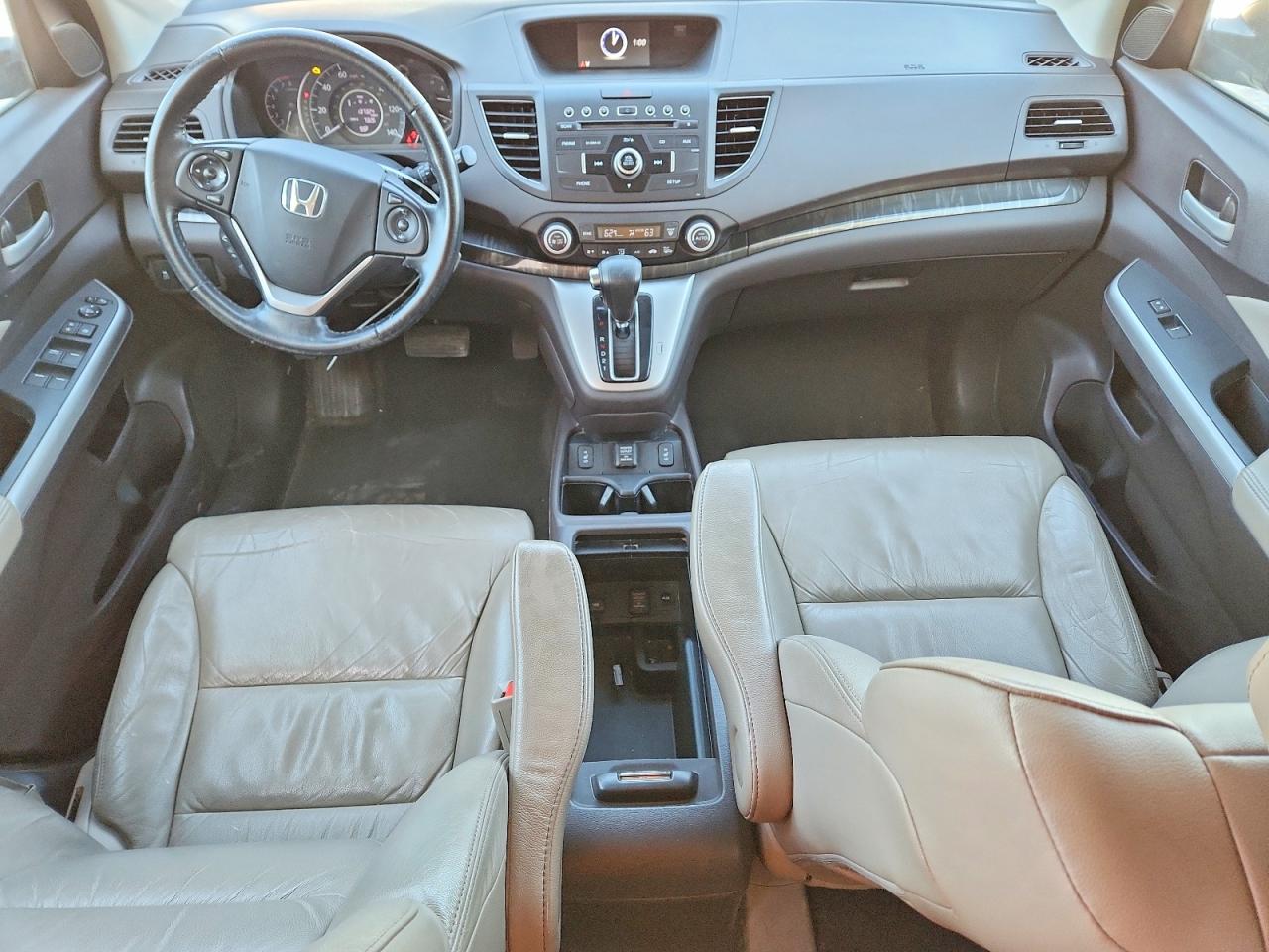 2013 Honda Cr-v Exl Teal vin: 5J6RM4H75DL036463