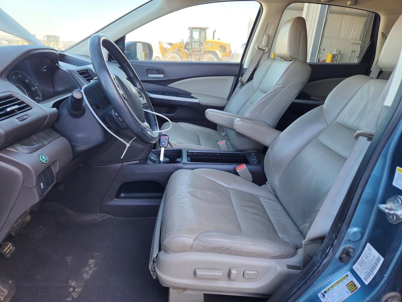 2013 Honda Cr-v Exl Teal vin: 5J6RM4H75DL036463