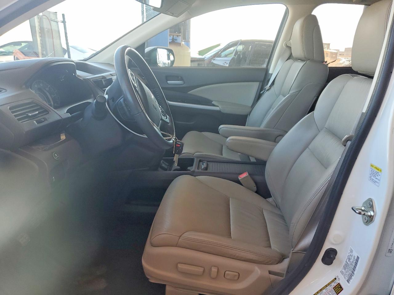 2013 Honda Cr-v Exl White vin: 5J6RM4H75DL041727