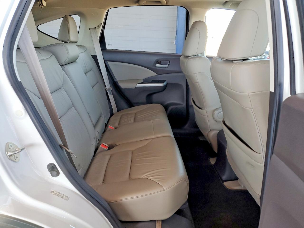 2013 Honda Cr-v Exl White vin: 5J6RM4H75DL041727