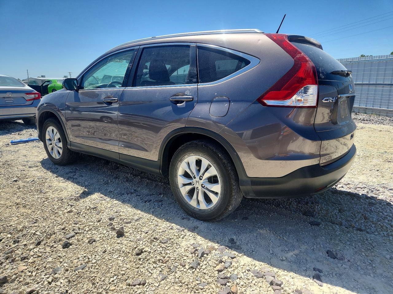 2013 Honda Cr-v Exl Gray vin: 5J6RM4H75DL050475