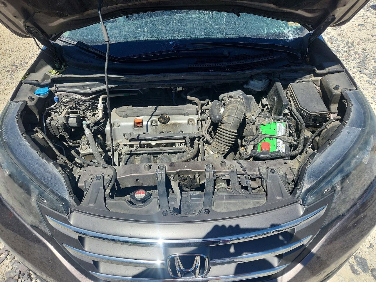 2013 Honda Cr-v Exl Gray vin: 5J6RM4H75DL050475