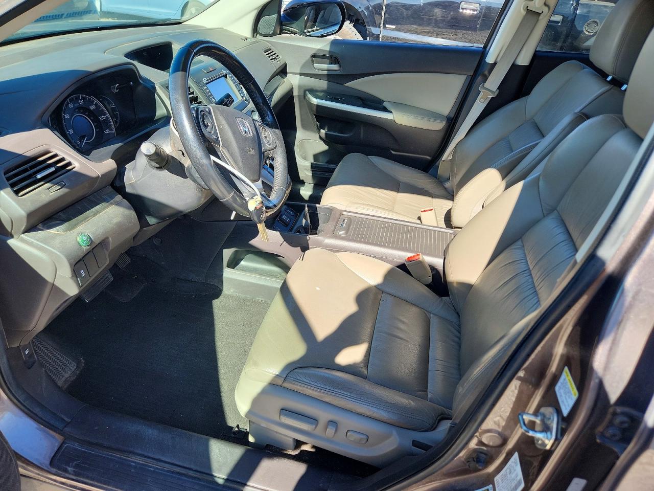 2013 Honda Cr-v Exl Gray vin: 5J6RM4H75DL062741