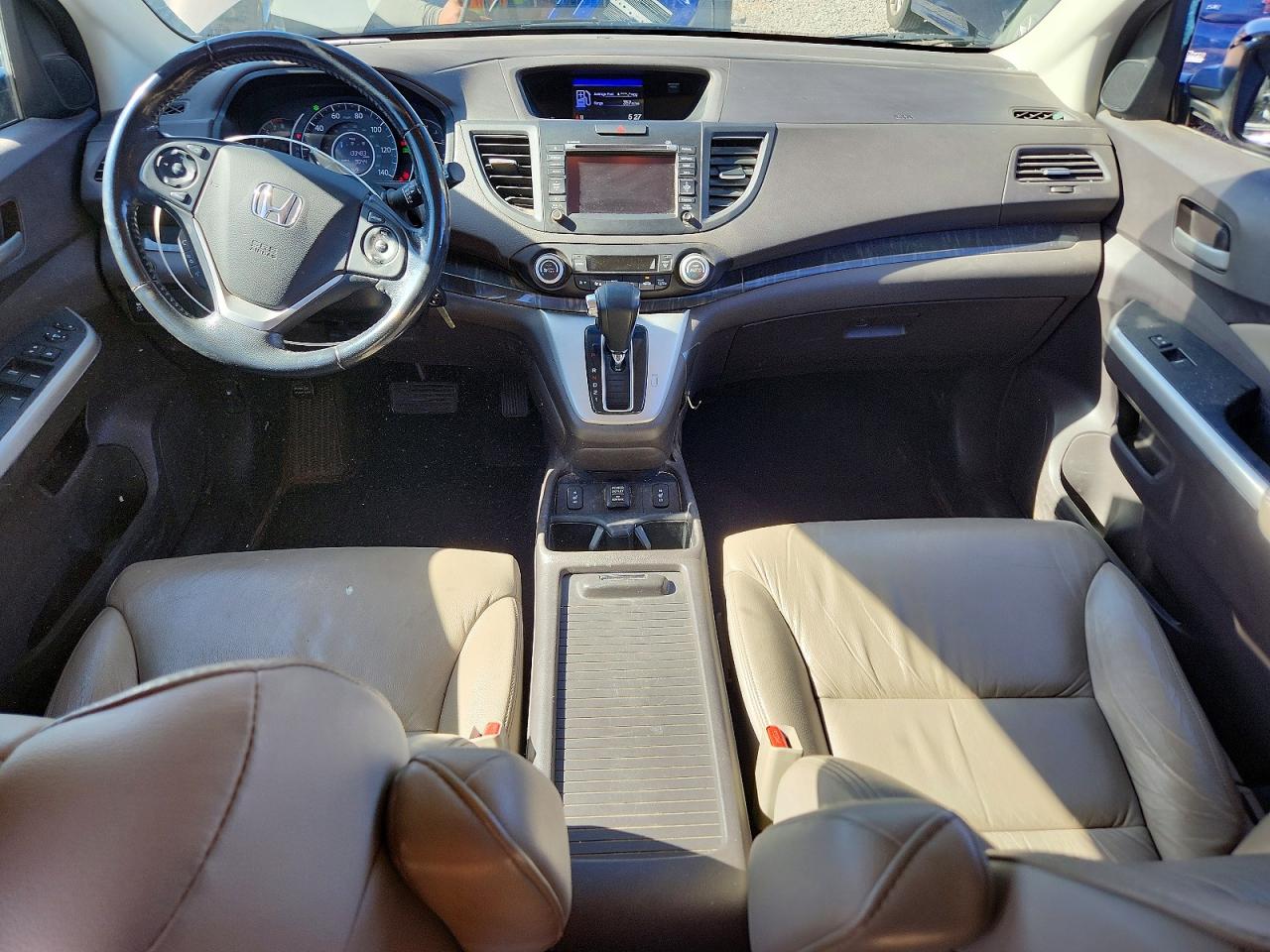 2013 Honda Cr-v Exl Gray vin: 5J6RM4H75DL062741