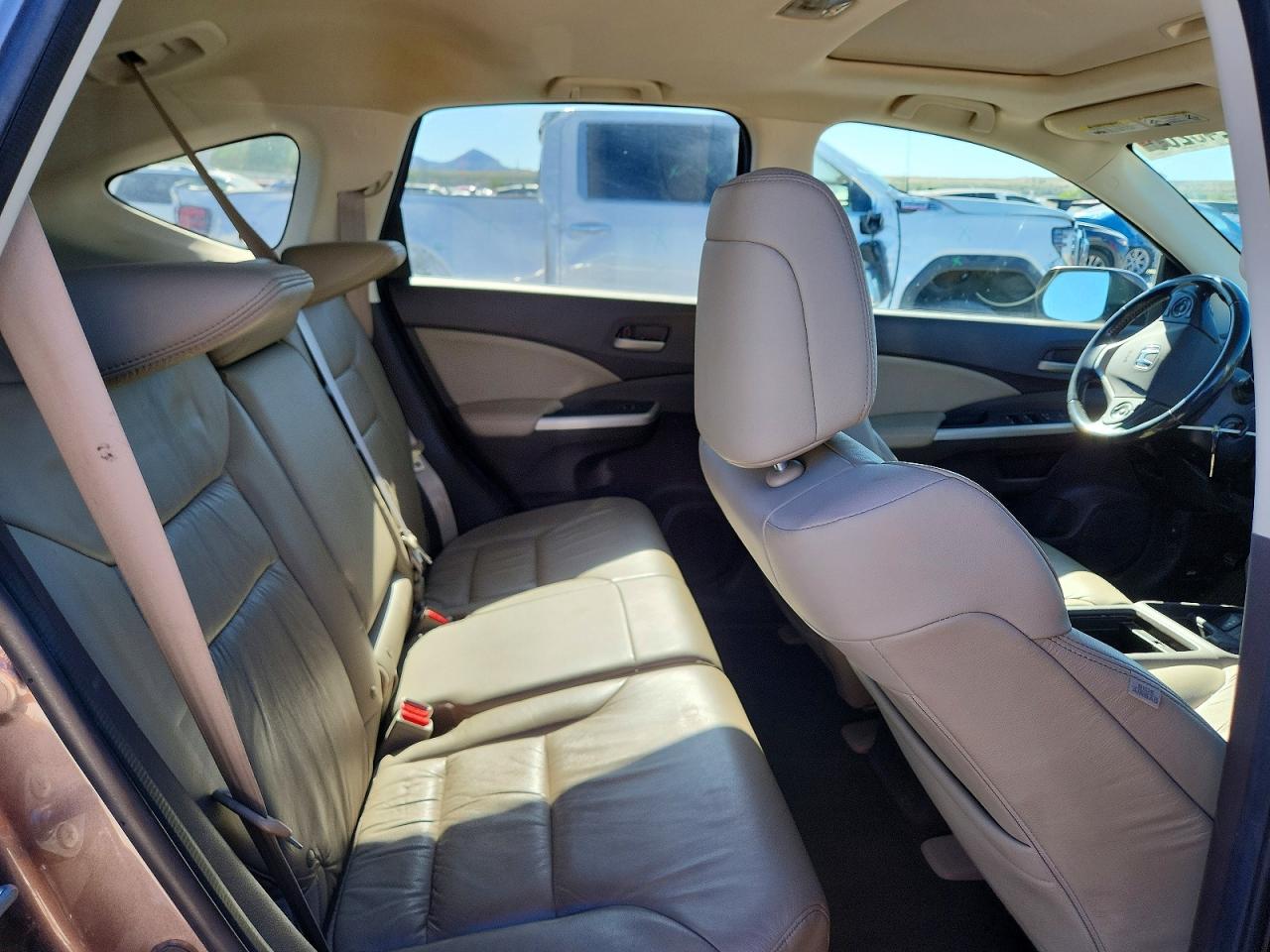 2013 Honda Cr-v Exl Gray vin: 5J6RM4H75DL062741