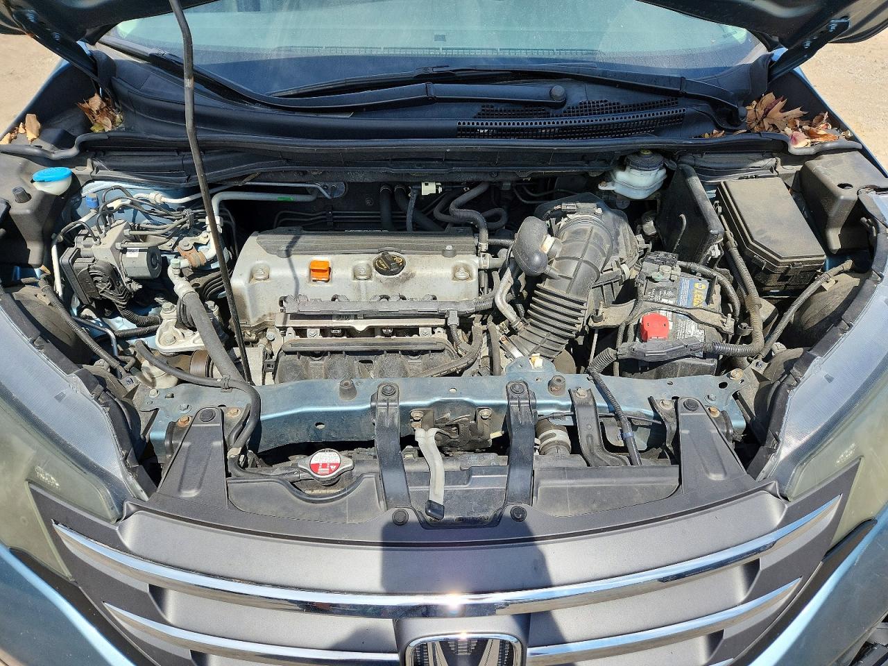 2013 Honda Cr-v Exl Blue vin: 5J6RM4H75DL067339