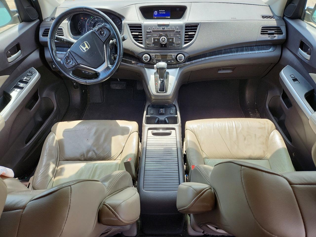 2013 Honda Cr-v Exl Blue vin: 5J6RM4H75DL067339