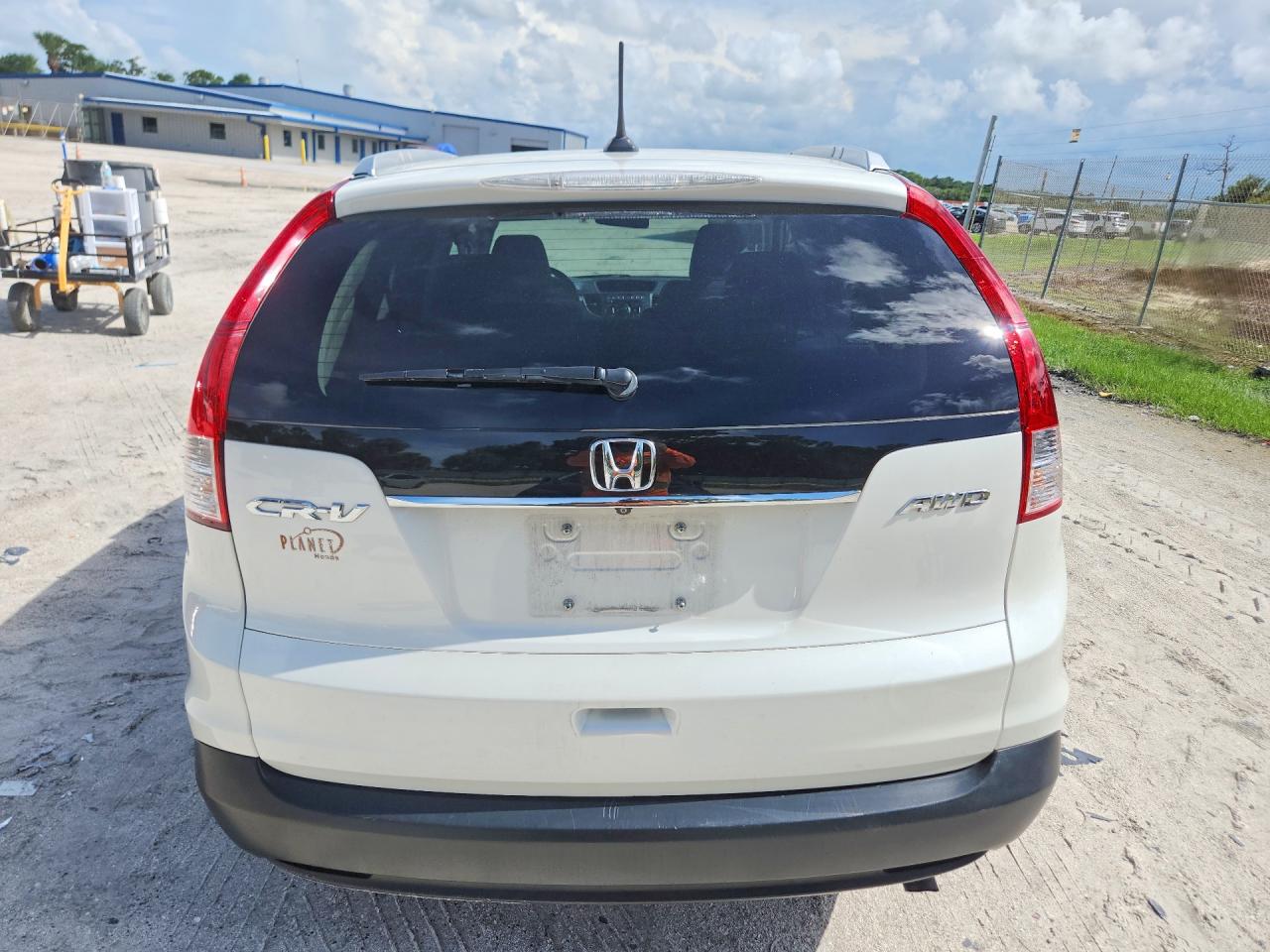 2013 Honda Cr-v Exl White vin: 5J6RM4H75DL076719