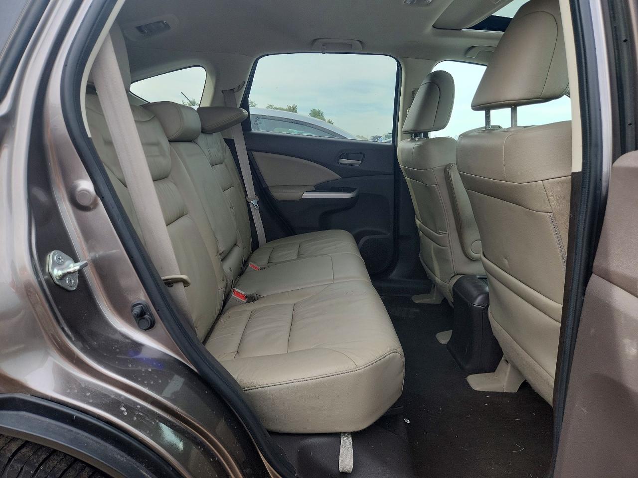 2013 Honda Cr-v Exl Коричневый vin: 5J6RM4H75DL087977
