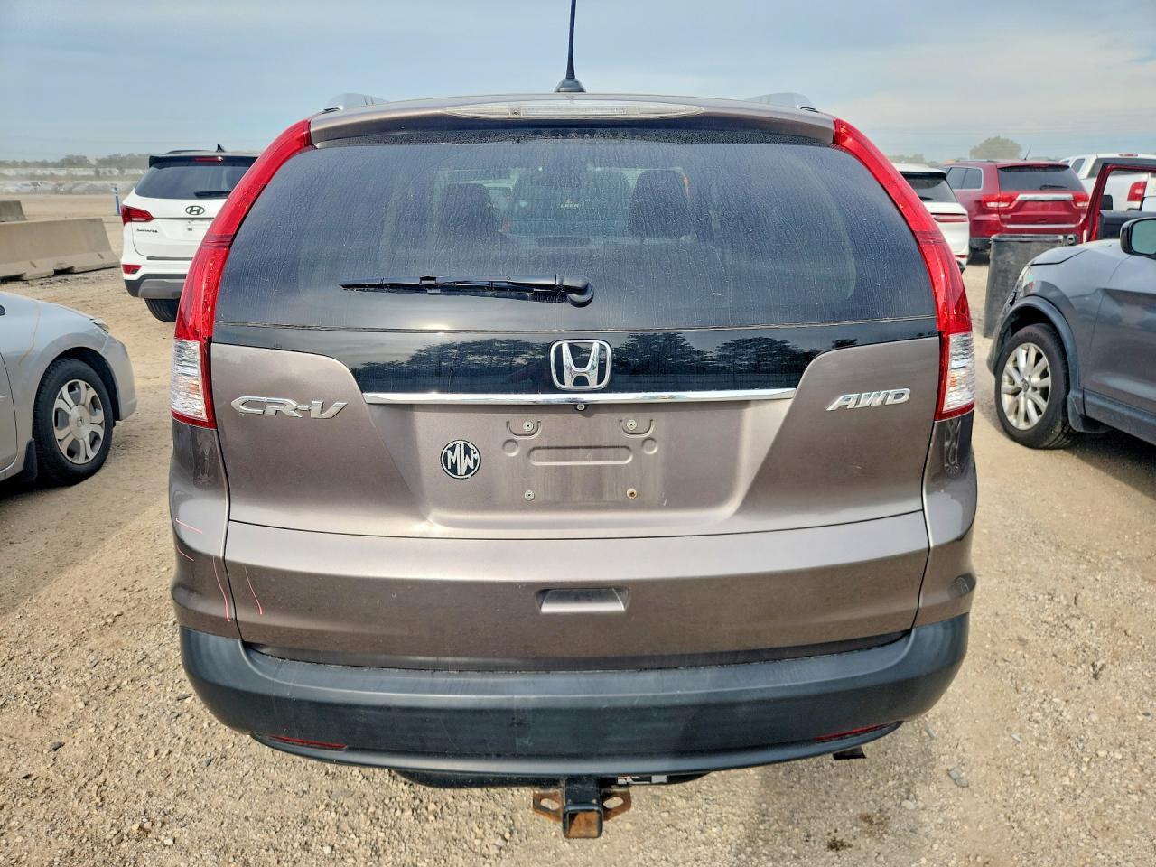 2013 Honda Cr-v Exl Коричневый vin: 5J6RM4H75DL087977
