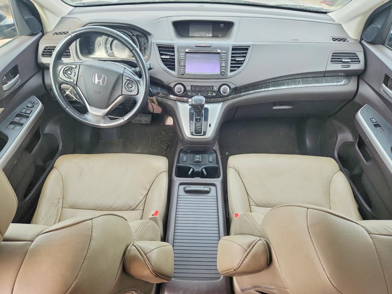 2013 Honda Cr-v Exl Коричневый vin: 5J6RM4H75DL087977