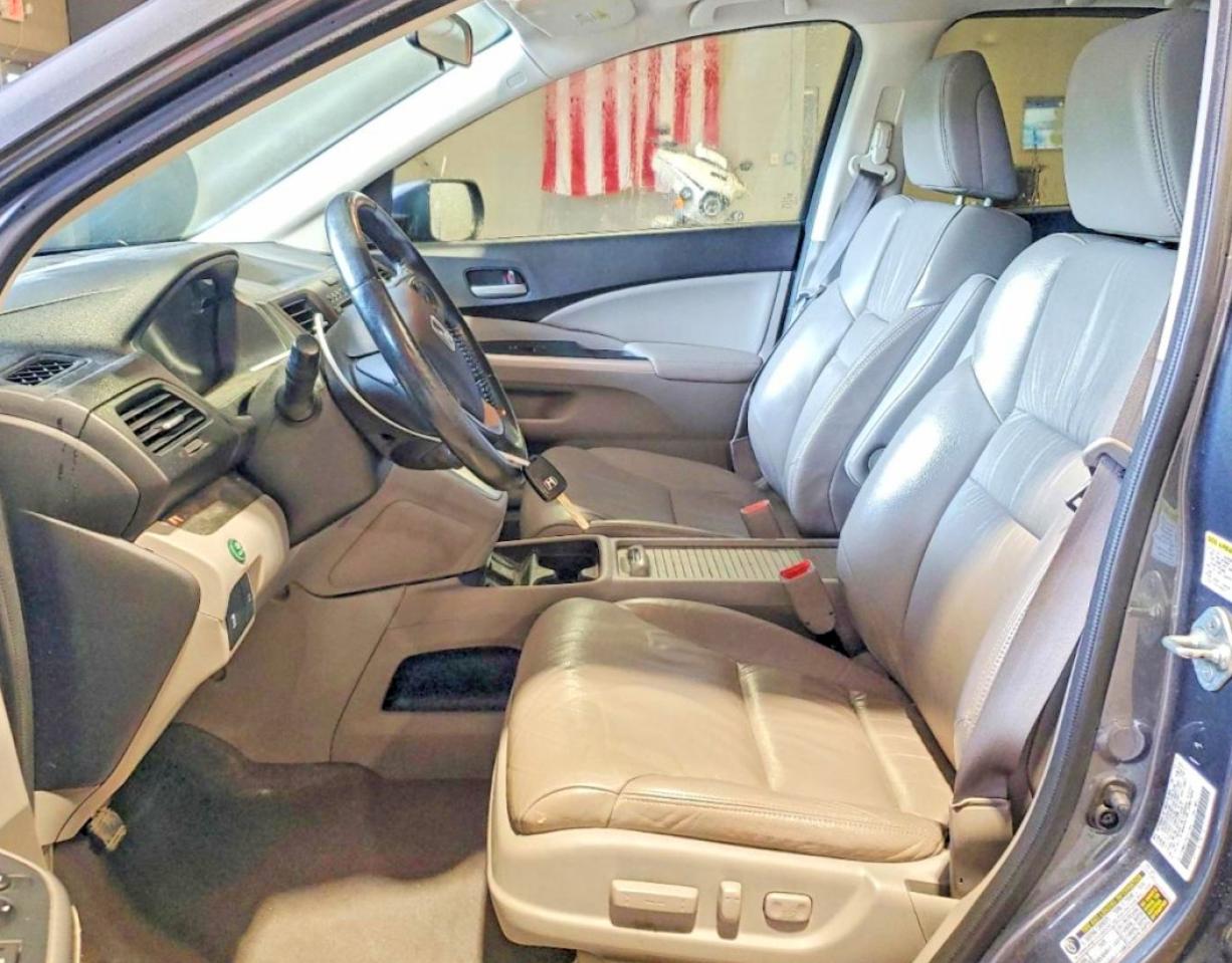 2014 Honda Cr-v Exl Gray vin: 5J6RM4H75EL031989