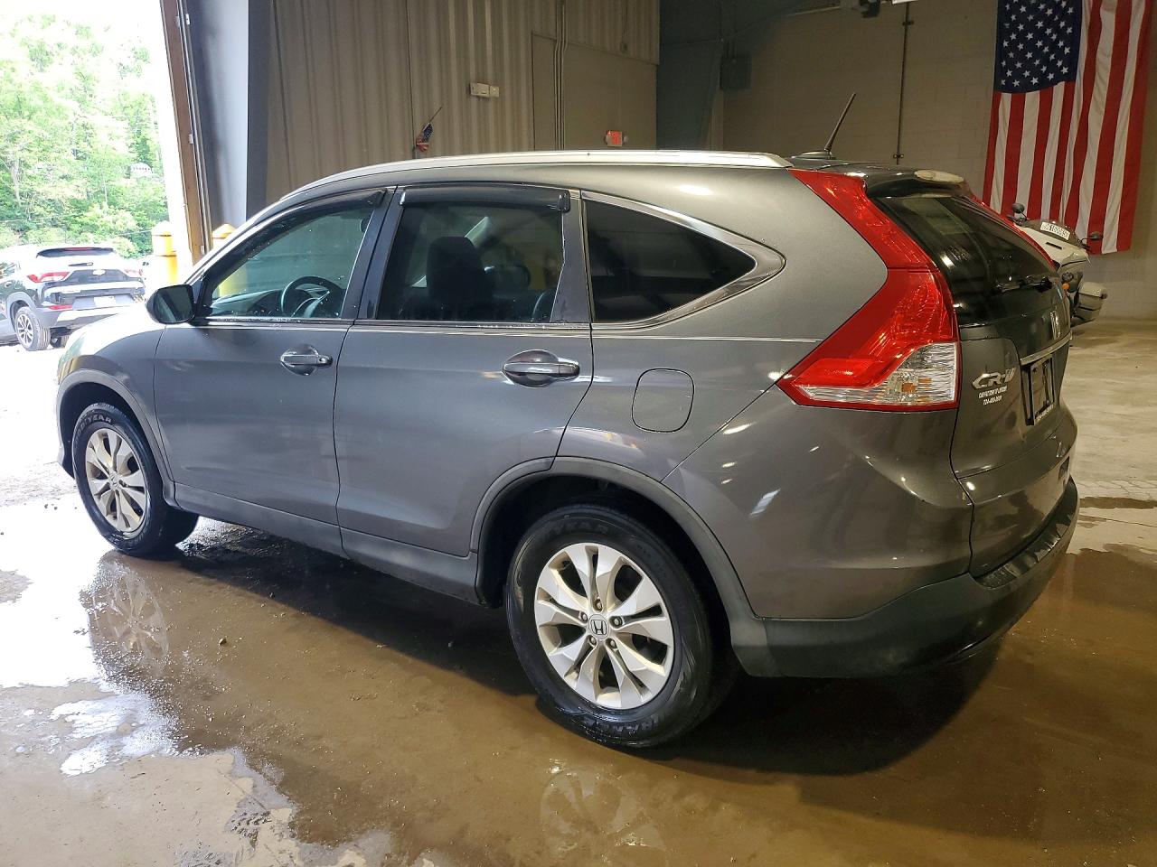 2014 Honda Cr-v Exl Gray vin: 5J6RM4H75EL031989