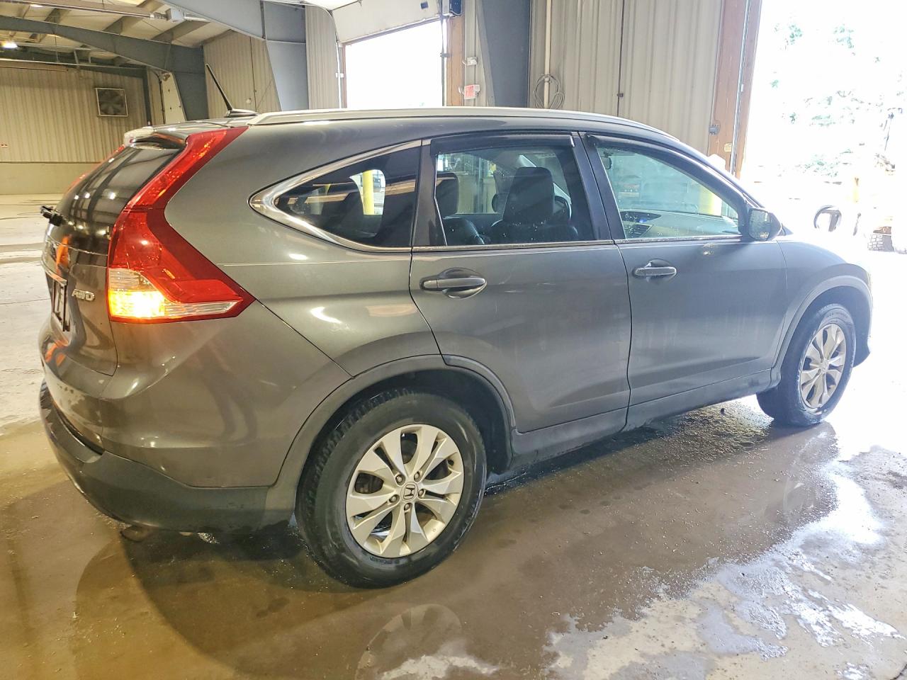 2014 Honda Cr-v Exl Gray vin: 5J6RM4H75EL031989