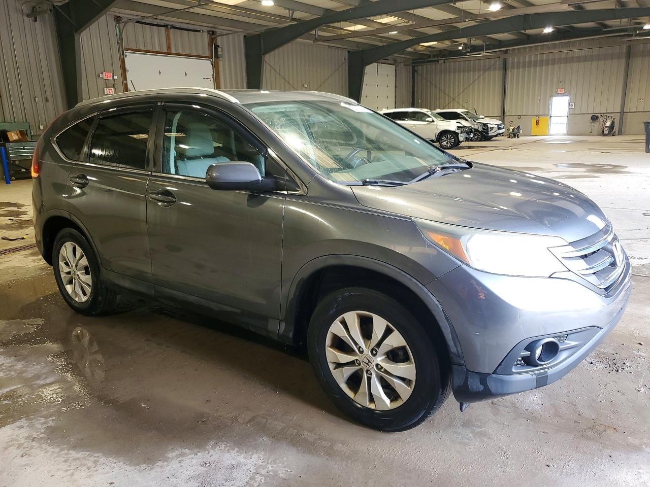 2014 Honda Cr-v Exl Gray vin: 5J6RM4H75EL031989