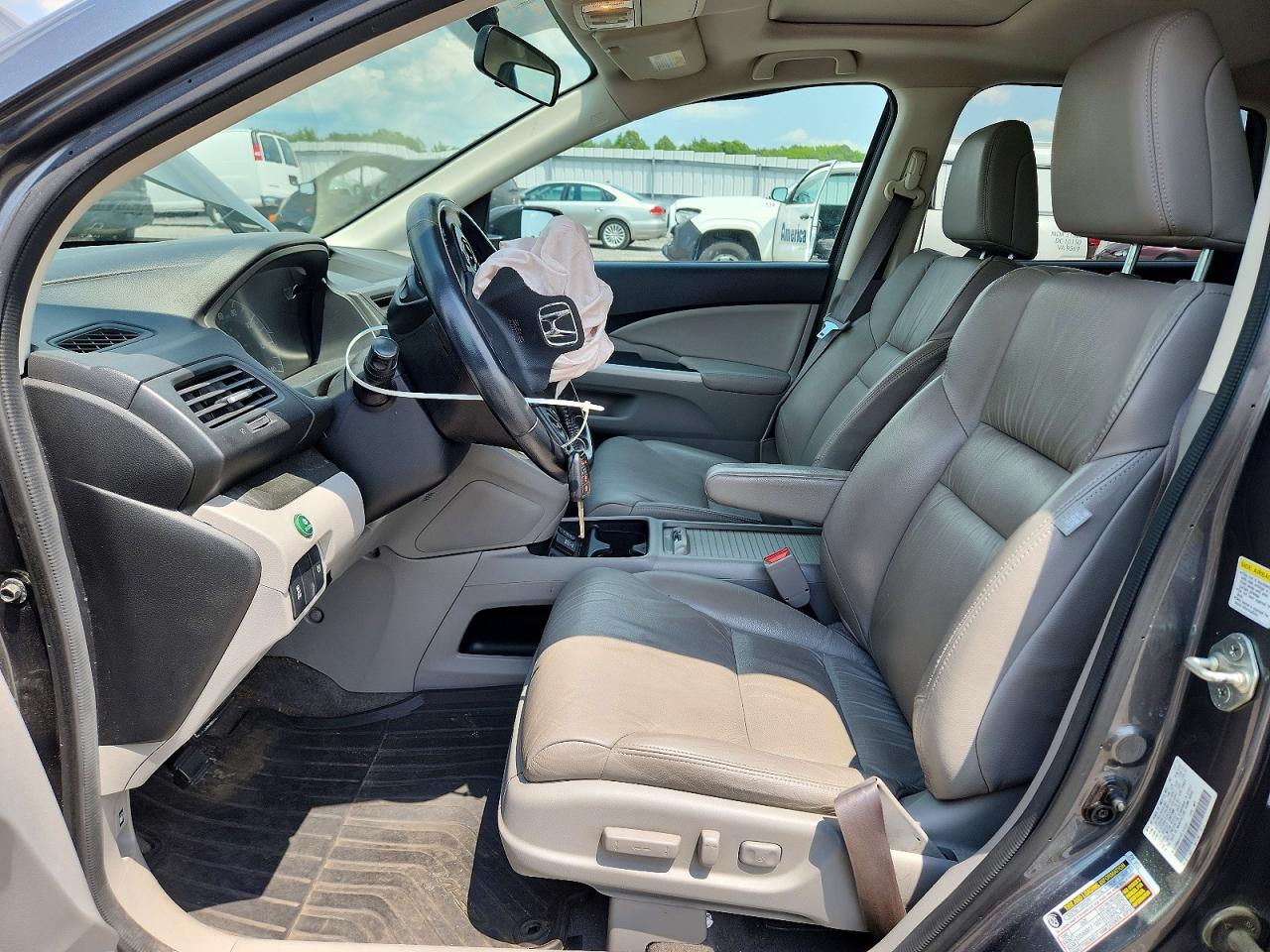 2014 Honda Cr-v Exl Gray vin: 5J6RM4H75EL038263