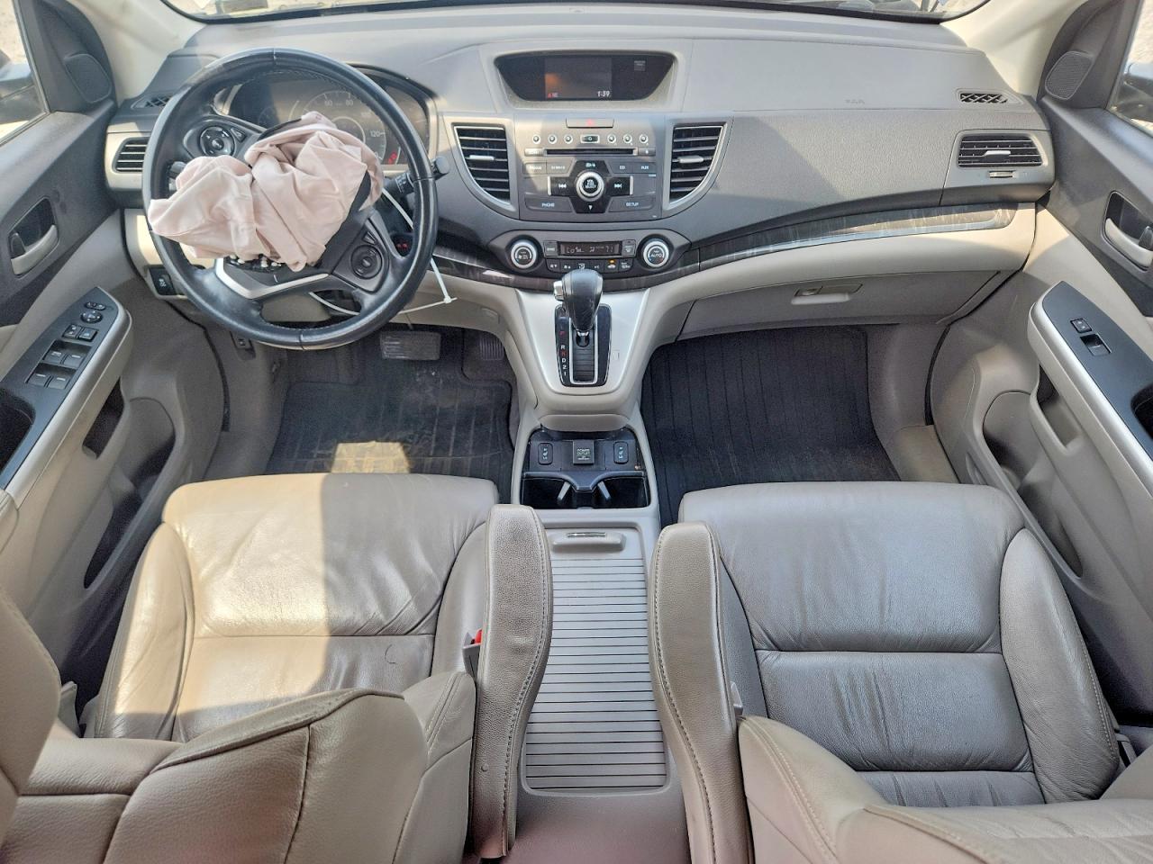2014 Honda Cr-v Exl Gray vin: 5J6RM4H75EL038263