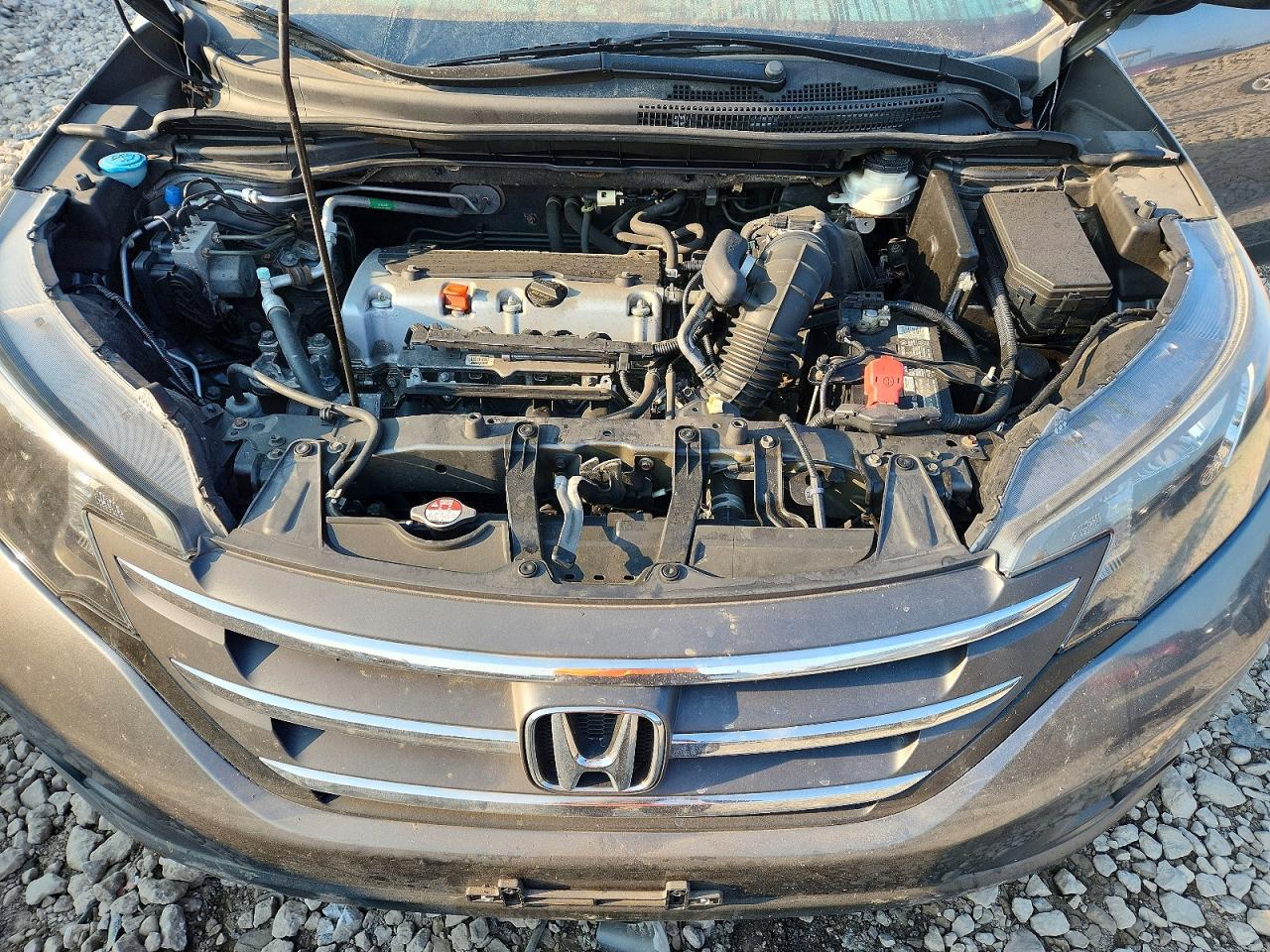 2014 Honda Cr-v Exl Gray vin: 5J6RM4H75EL038943