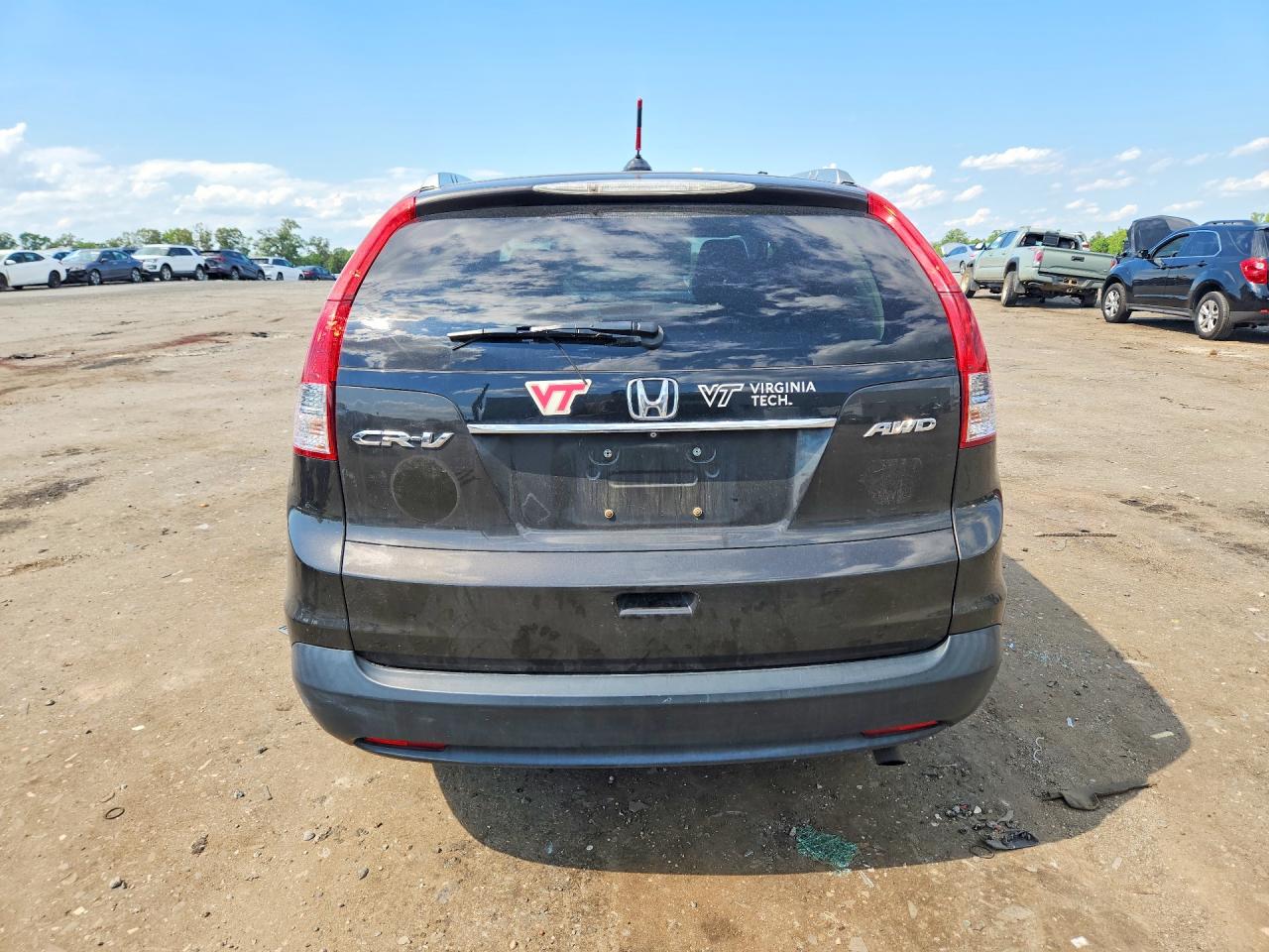 2014 Honda Cr-v Exl Brown vin: 5J6RM4H75EL044757