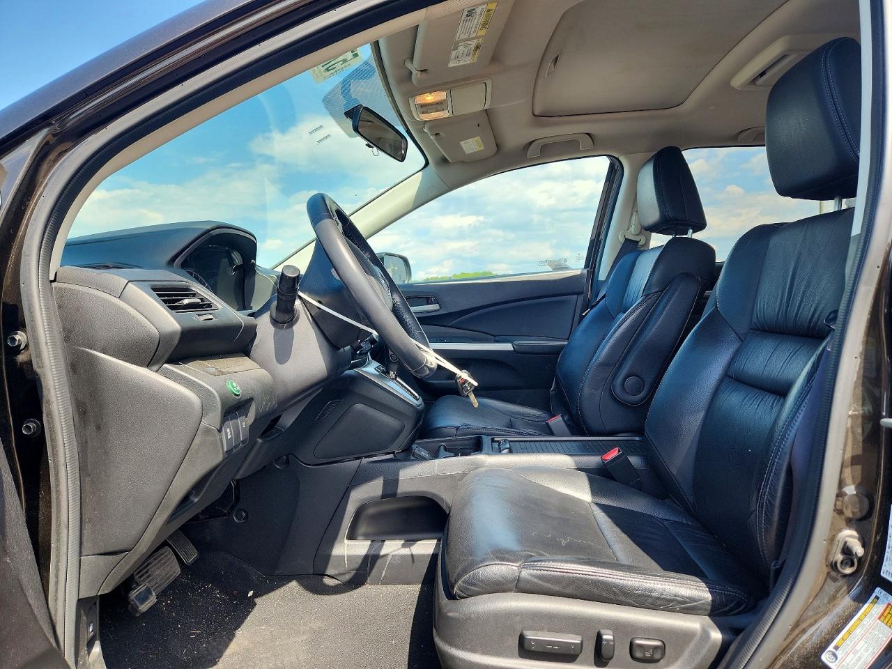 2014 Honda Cr-v Exl Brown vin: 5J6RM4H75EL044757