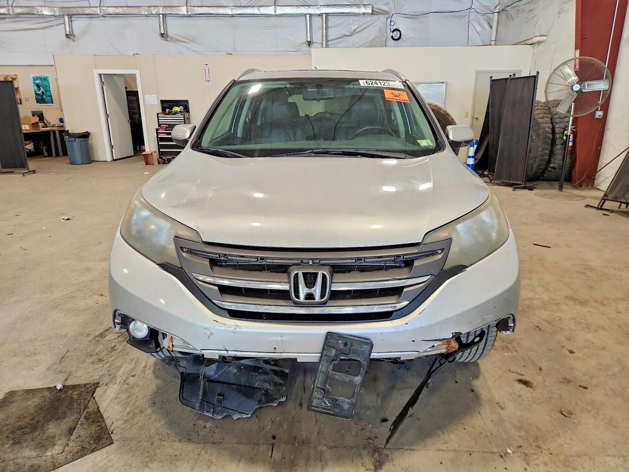2014 Honda Cr-v Exl Silver vin: 5J6RM4H75EL060005