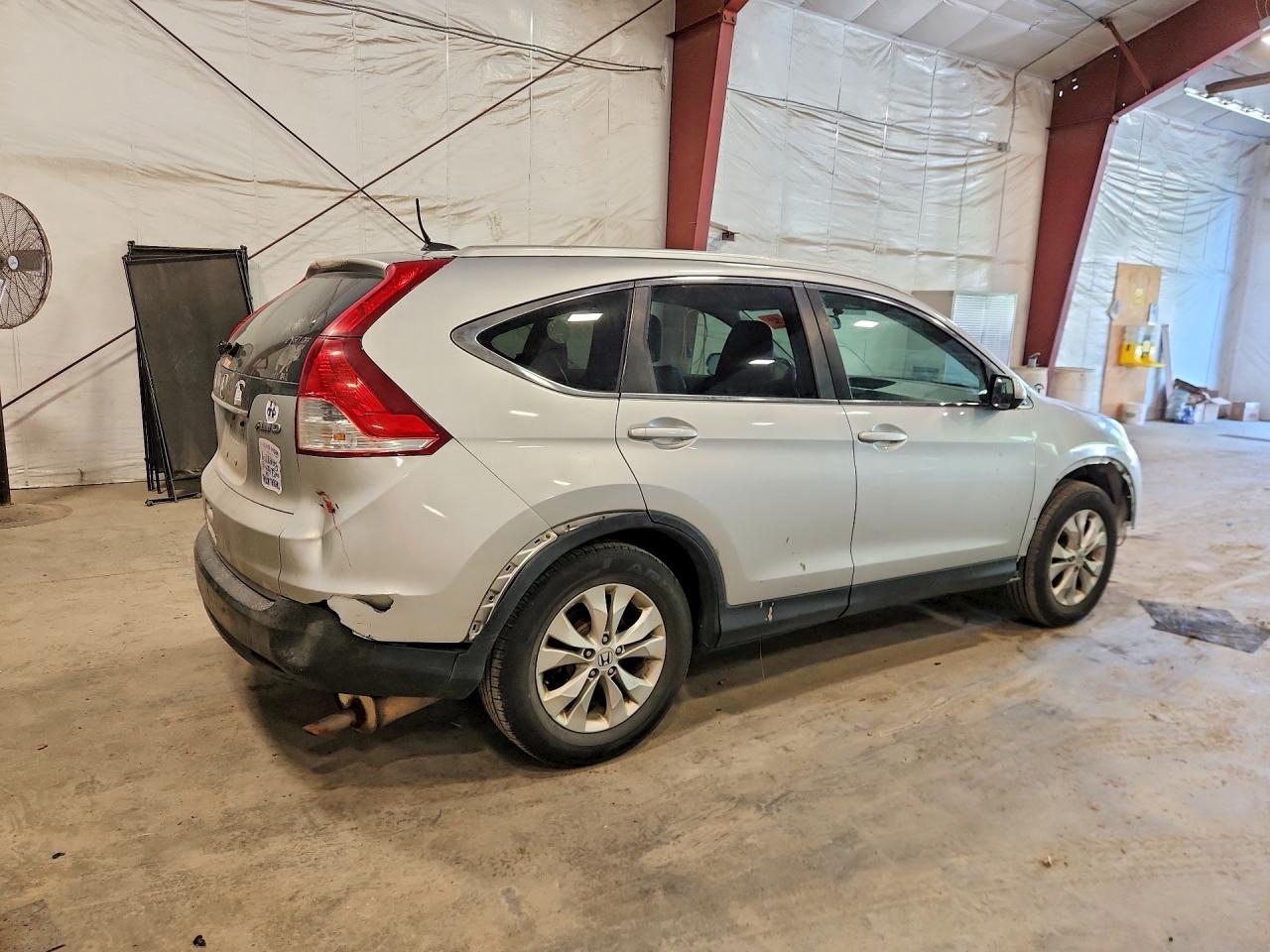 2014 Honda Cr-v Exl Silver vin: 5J6RM4H75EL060005