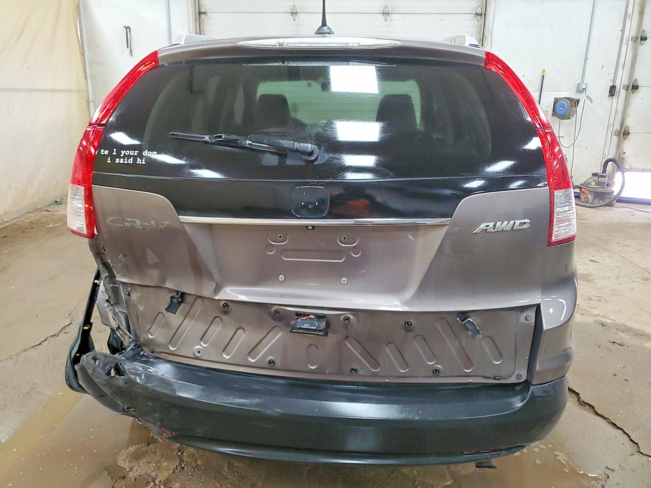 2014 Honda Cr-v Exl Желто-коричневый vin: 5J6RM4H75EL074728