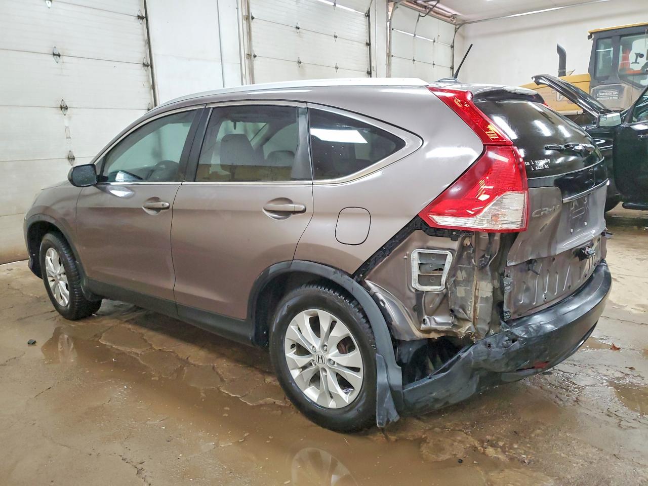 2014 Honda Cr-v Exl Желто-коричневый vin: 5J6RM4H75EL074728