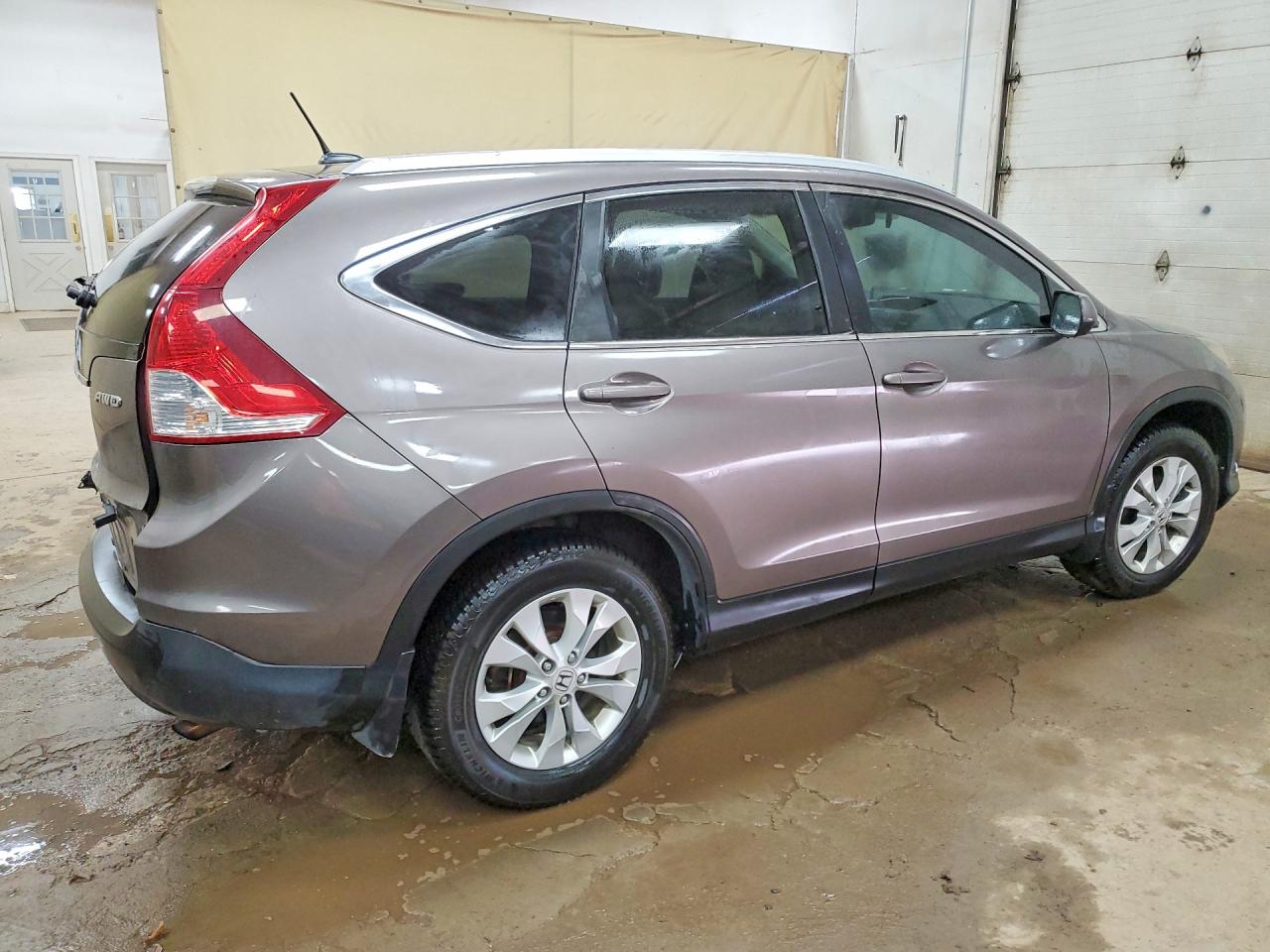 2014 Honda Cr-v Exl Желто-коричневый vin: 5J6RM4H75EL074728