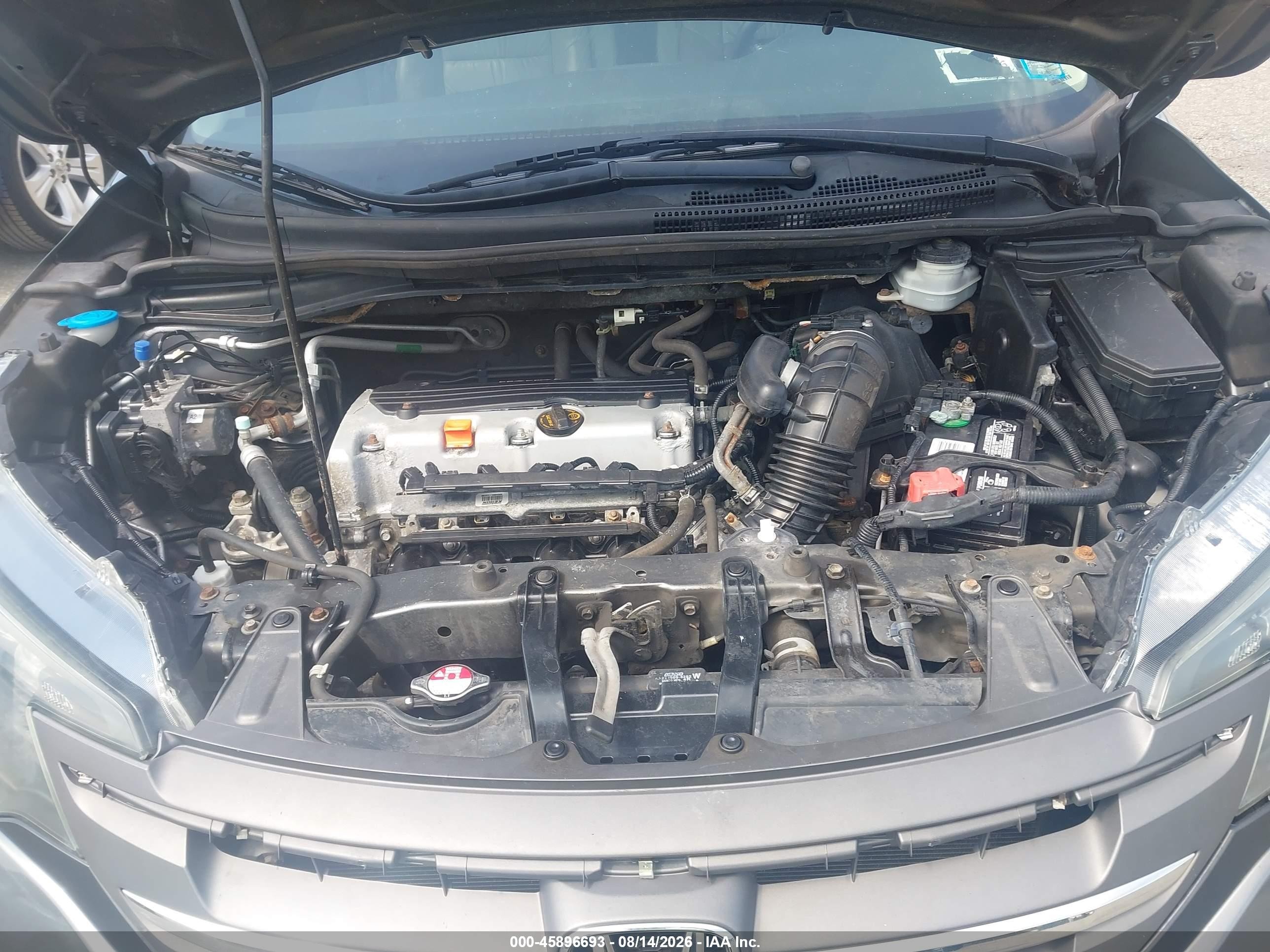 2014 Honda Cr-v Ex-l Серый vin: 5J6RM4H75EL075412