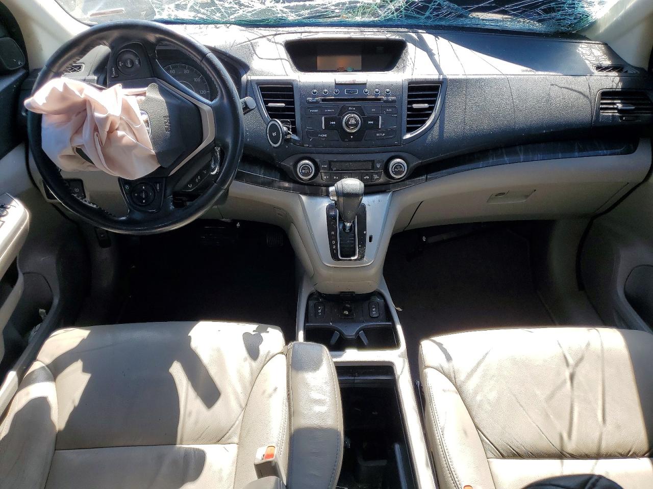 2014 Honda Cr-v Exl Бордовый vin: 5J6RM4H75EL082490
