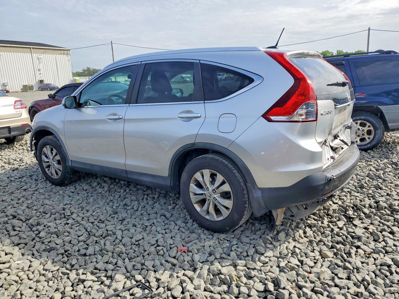 2014 Honda Cr-v Exl Серебряный vin: 5J6RM4H75EL087768