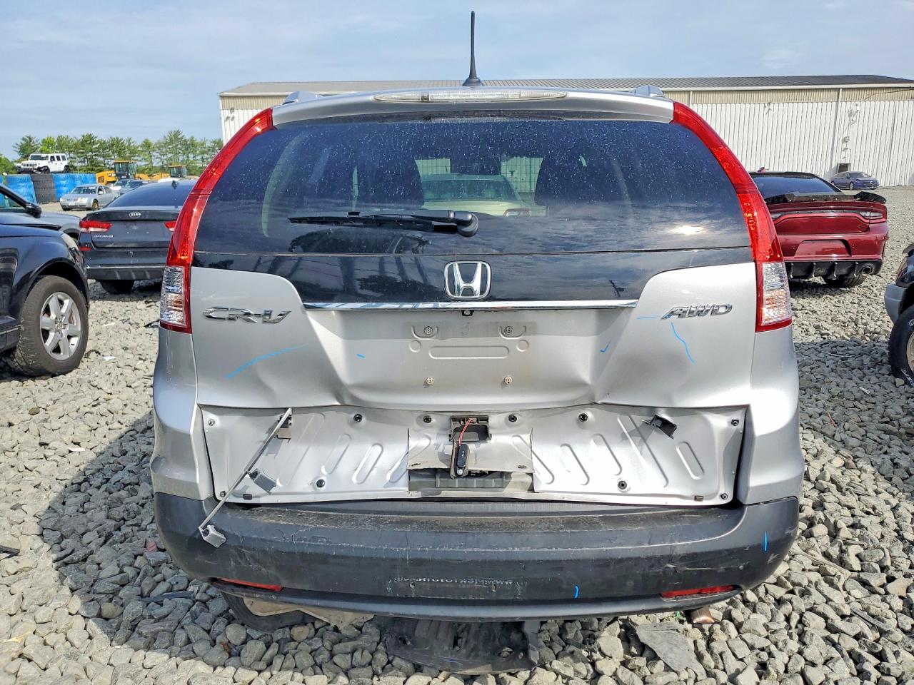 2014 Honda Cr-v Exl Серебряный vin: 5J6RM4H75EL087768