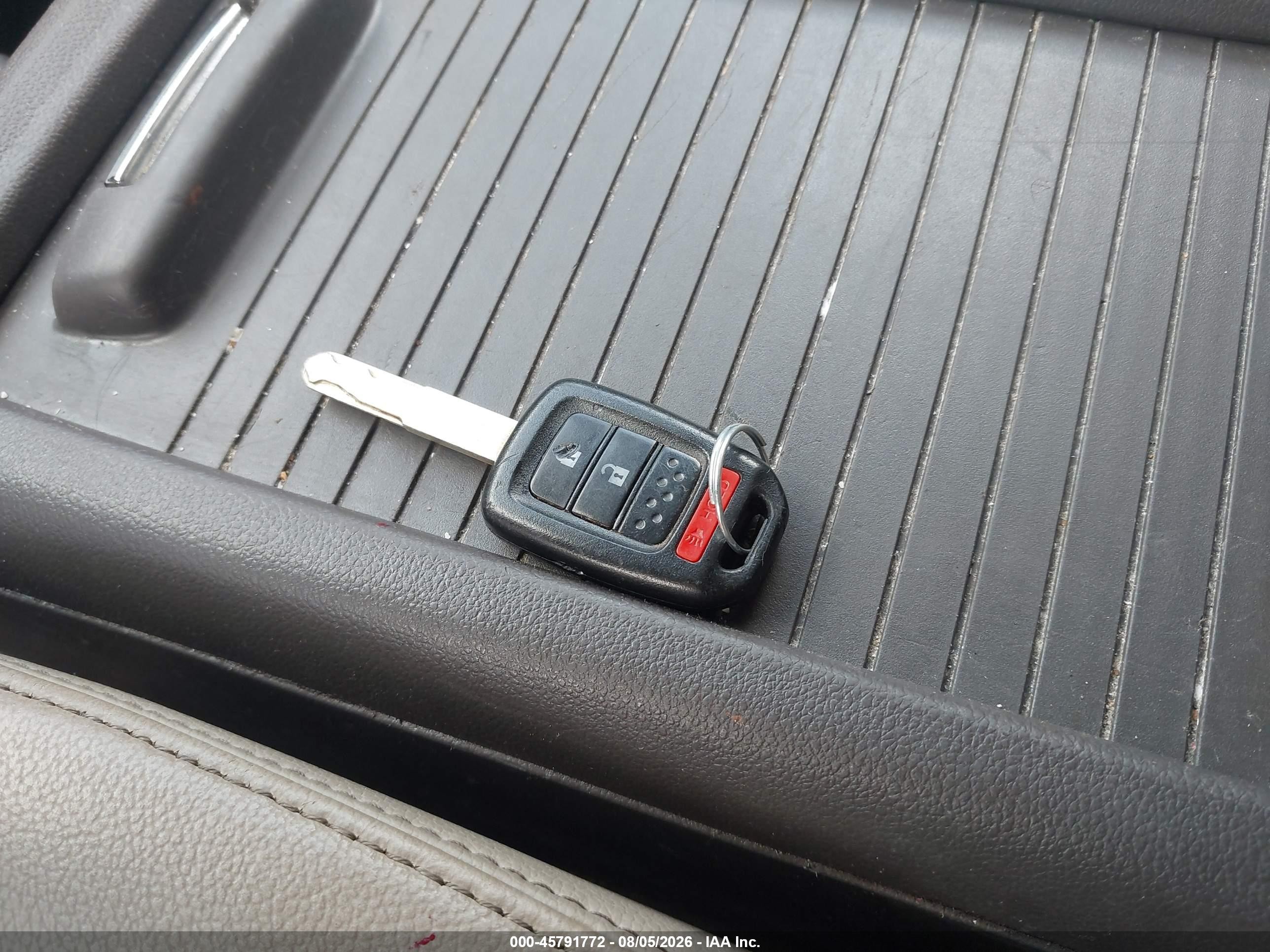2014 Honda Cr-v Ex-l Белый vin: 5J6RM4H75EL110322