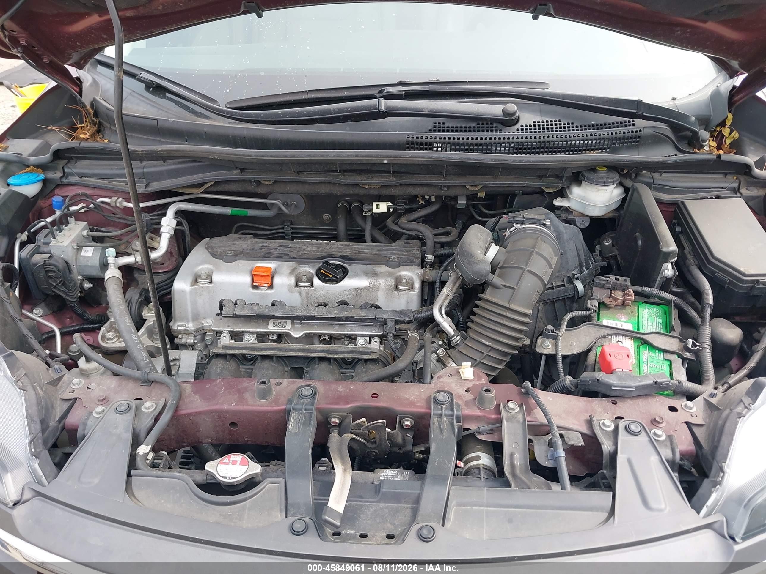 2014 Honda Cr-v Ex-l Бордовый vin: 5J6RM4H75EL113110