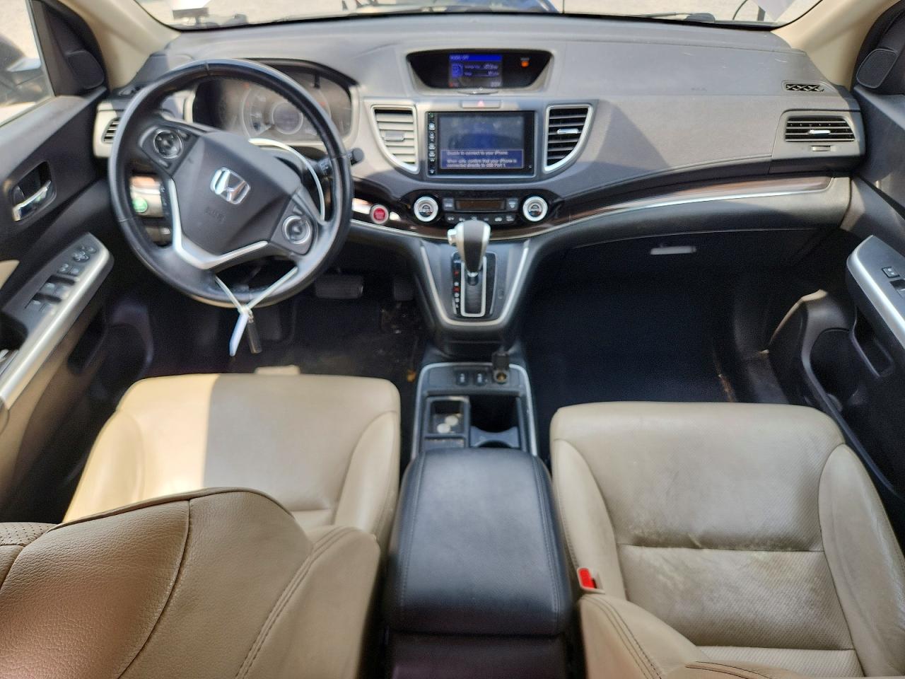 2015 Honda Cr-v Exl Серый vin: 5J6RM4H75FL037048