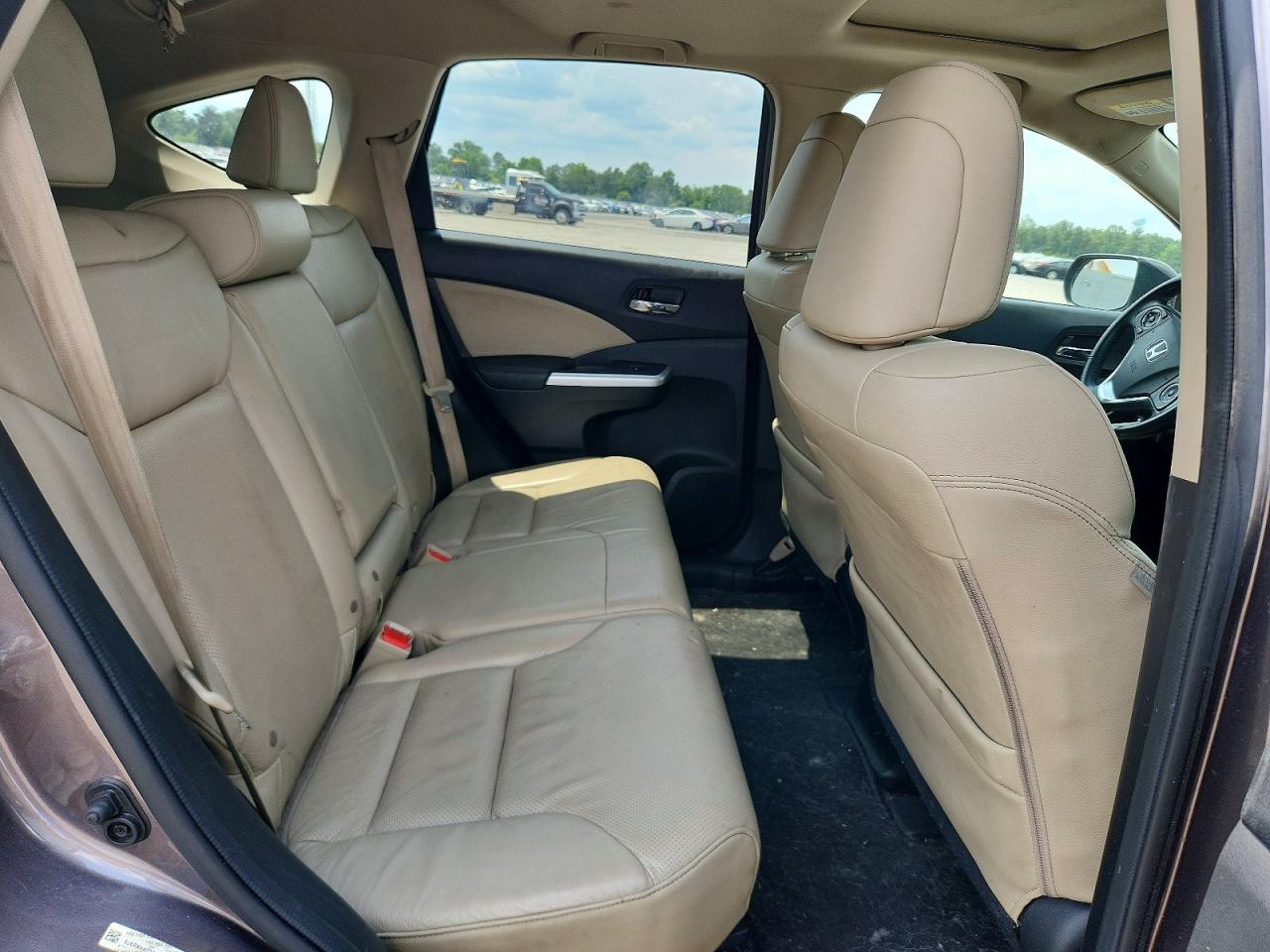 2015 Honda Cr-v Exl Серый vin: 5J6RM4H75FL037048