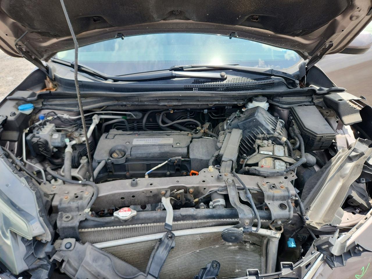 2015 Honda Cr-v Exl Серый vin: 5J6RM4H75FL037048