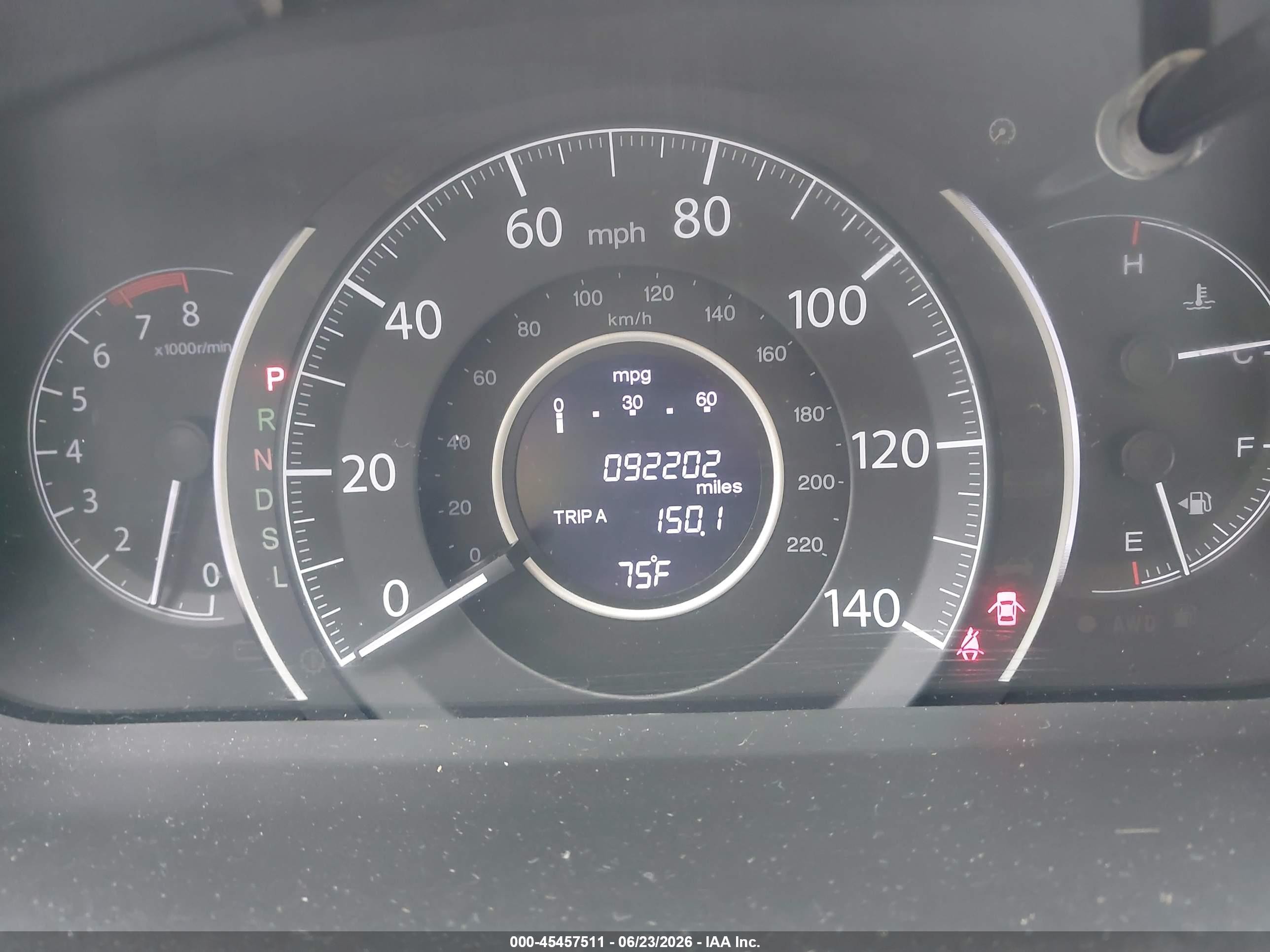 2015 Honda Cr-v Ex-l Gray vin: 5J6RM4H75FL042394