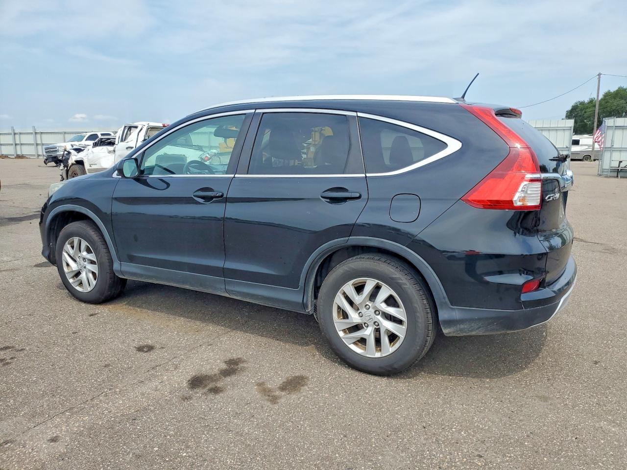 2015 Honda Cr-v Exl Black vin: 5J6RM4H75FL078182