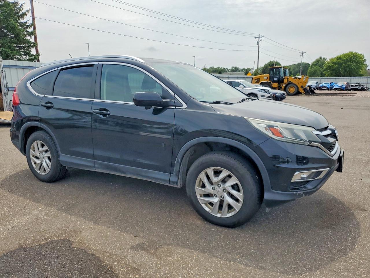 2015 Honda Cr-v Exl Black vin: 5J6RM4H75FL078182