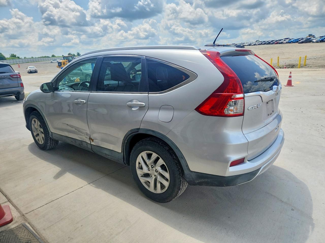 2016 Honda Crv Silver vin: 5J6RM4H75GL066227