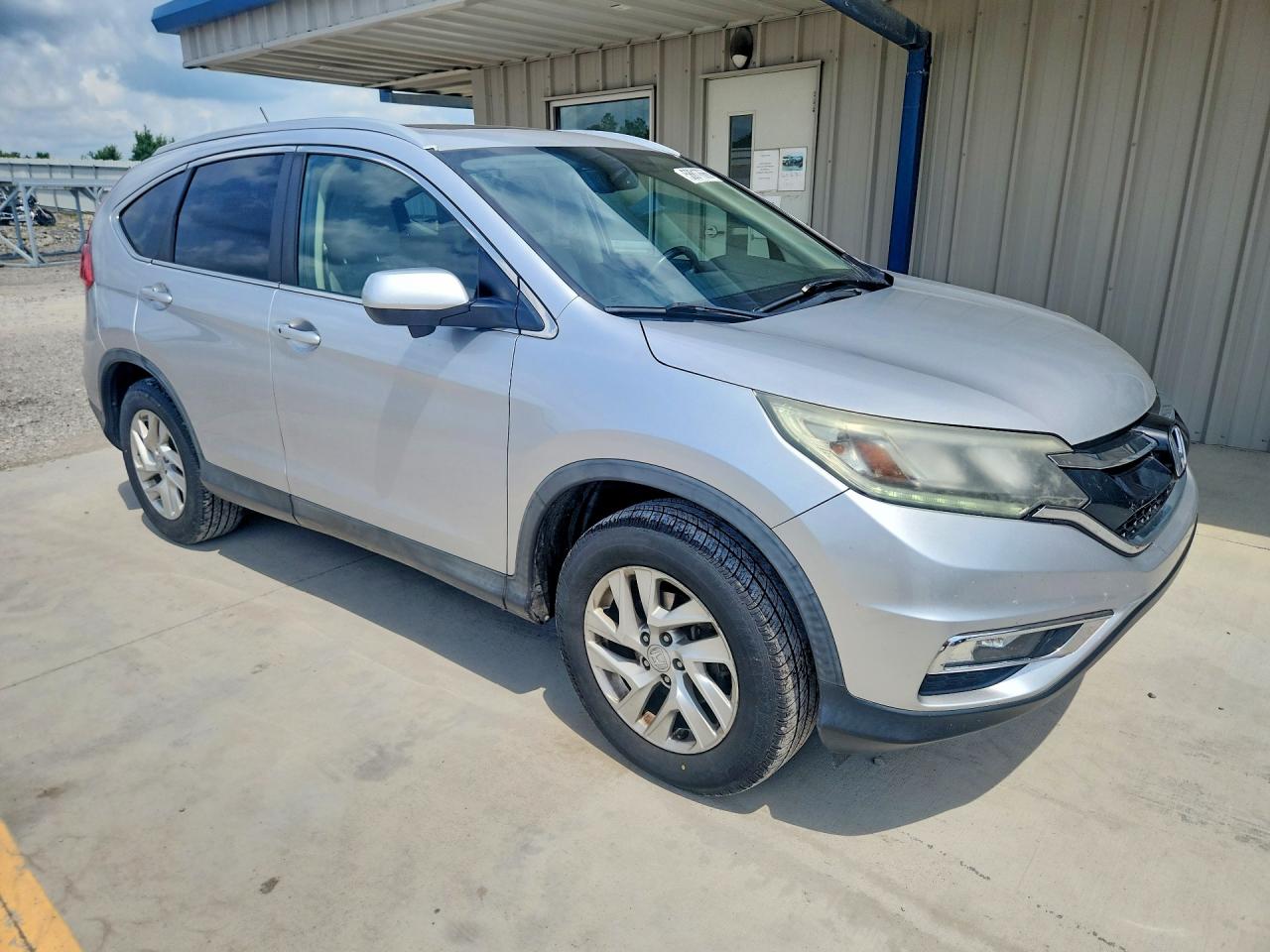 2016 Honda Crv Silver vin: 5J6RM4H75GL066227