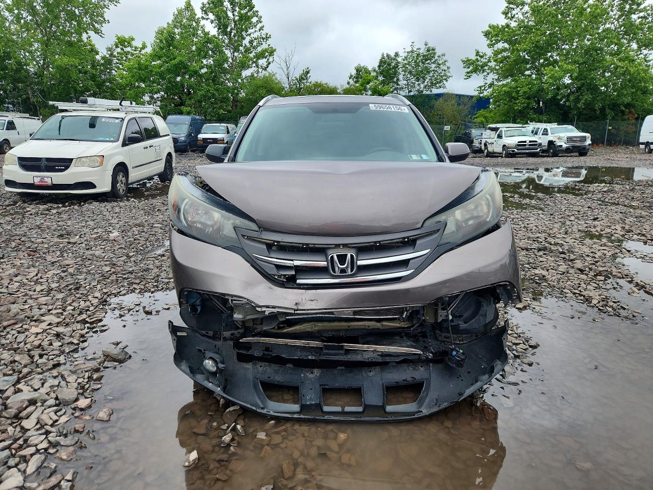 2012 Honda Cr-v Exl Gray vin: 5J6RM4H76CL003311