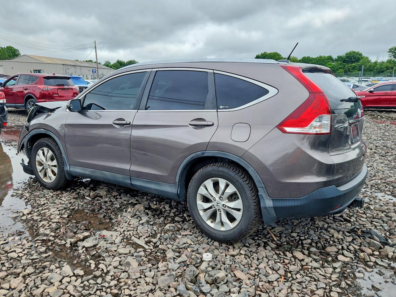 2012 Honda Cr-v Exl Gray vin: 5J6RM4H76CL003311