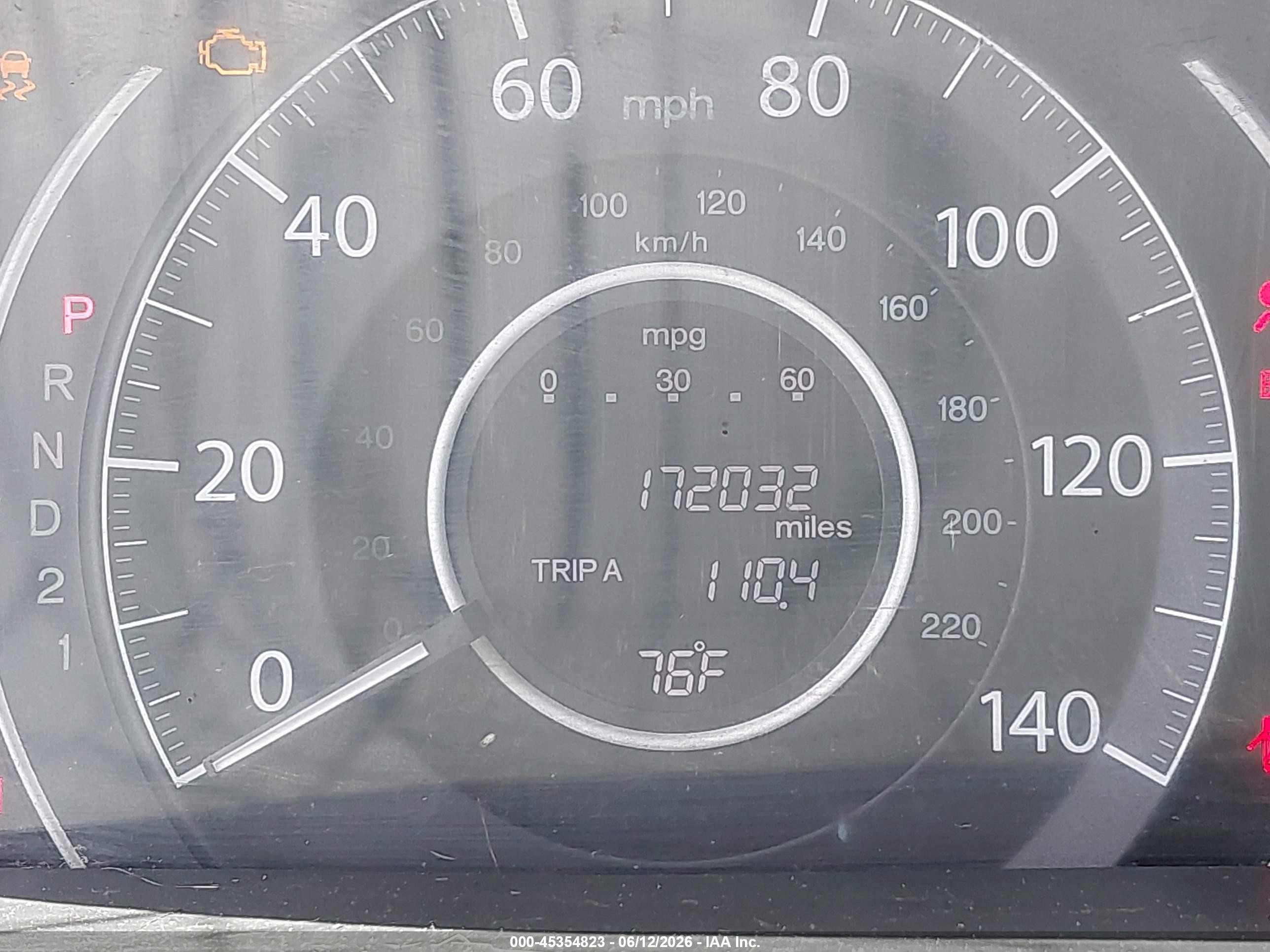 2012 Honda Cr-v Ex-l Серый vin: 5J6RM4H76CL011991